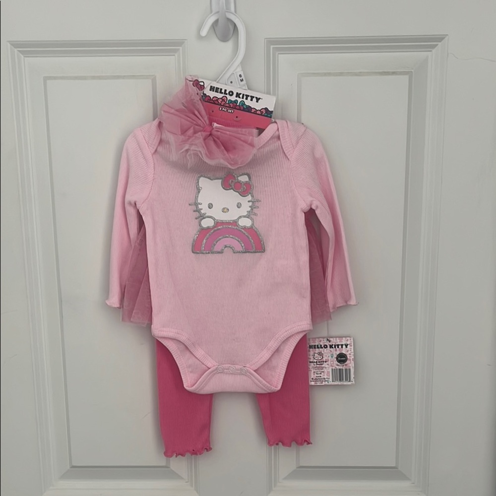 Hello Kitty Pink Matching Set for Kids